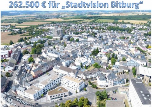 Innenstadtentwicklung: Bitburg erhält vom Bund 262.500 € für das Projekt „Stadtvision Bitburg“